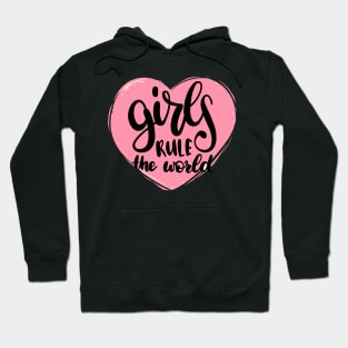 Girls Rule Funny Girly Quote Hoodie